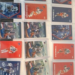 Boise State Case Hits Football Trading Cards Collection